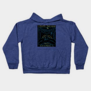 Spaceman by Ethan D'Ercole Kids Hoodie